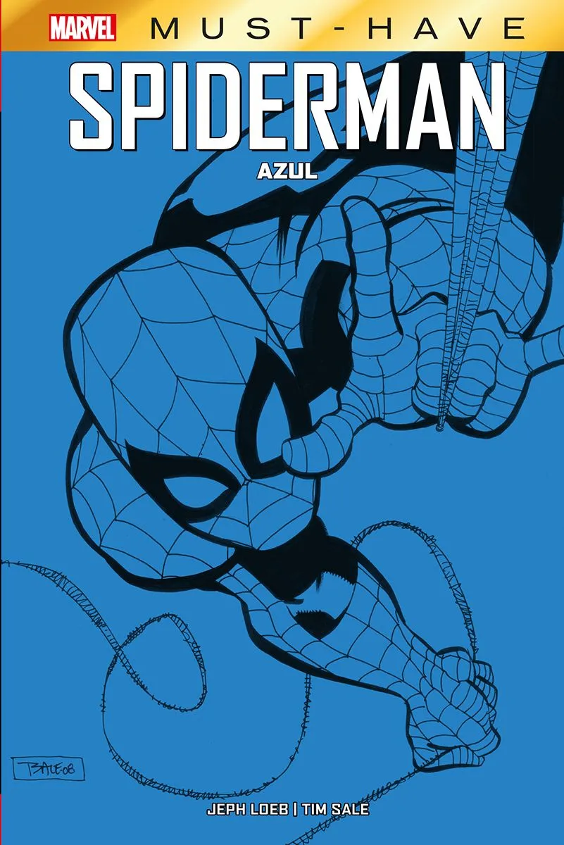 Spiderman Azul (marvel Must Have)