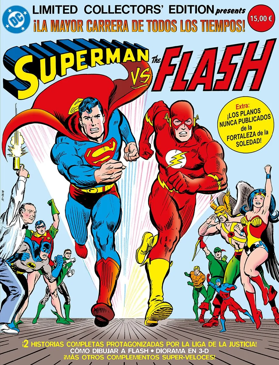 Superman Vs Flash (dc Facsimil)