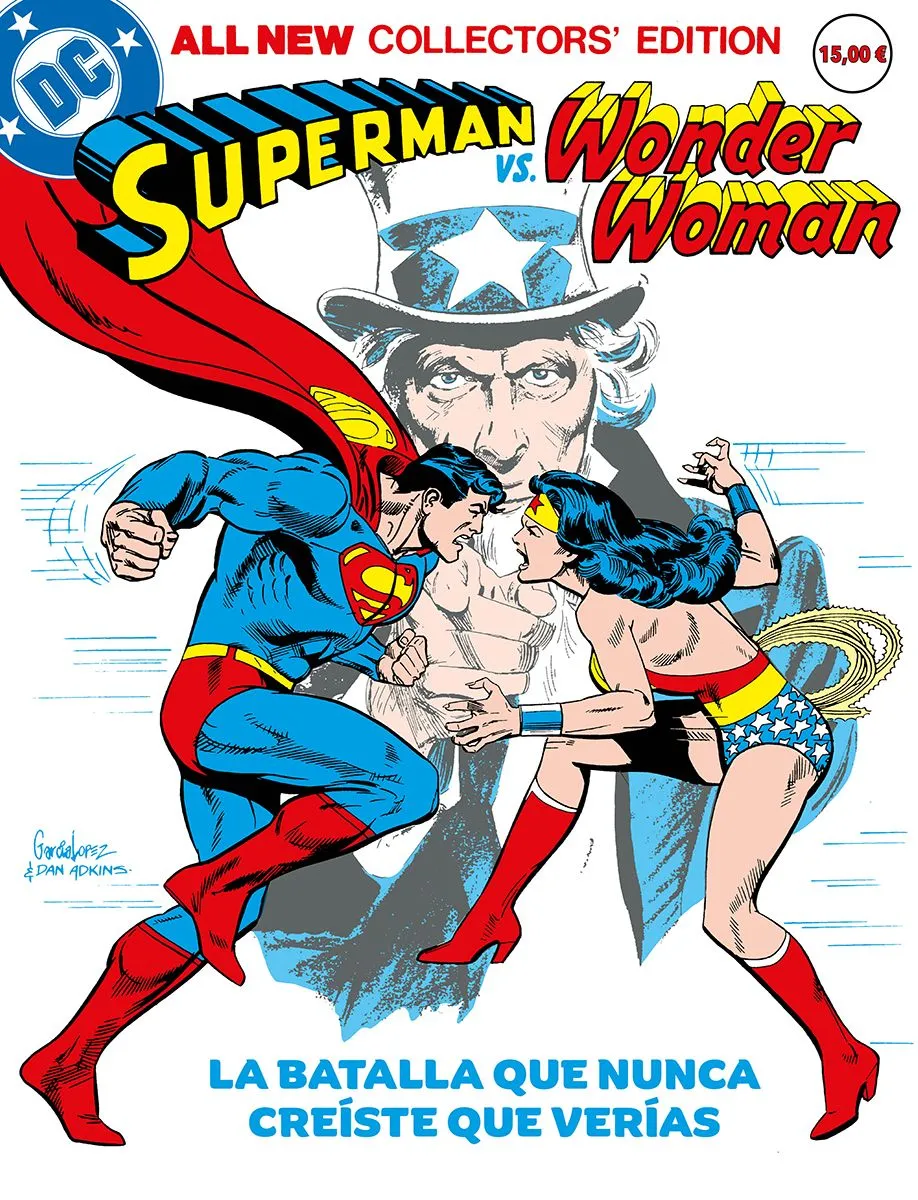 Superman Vs Wonderwoman (dc Facsimil)