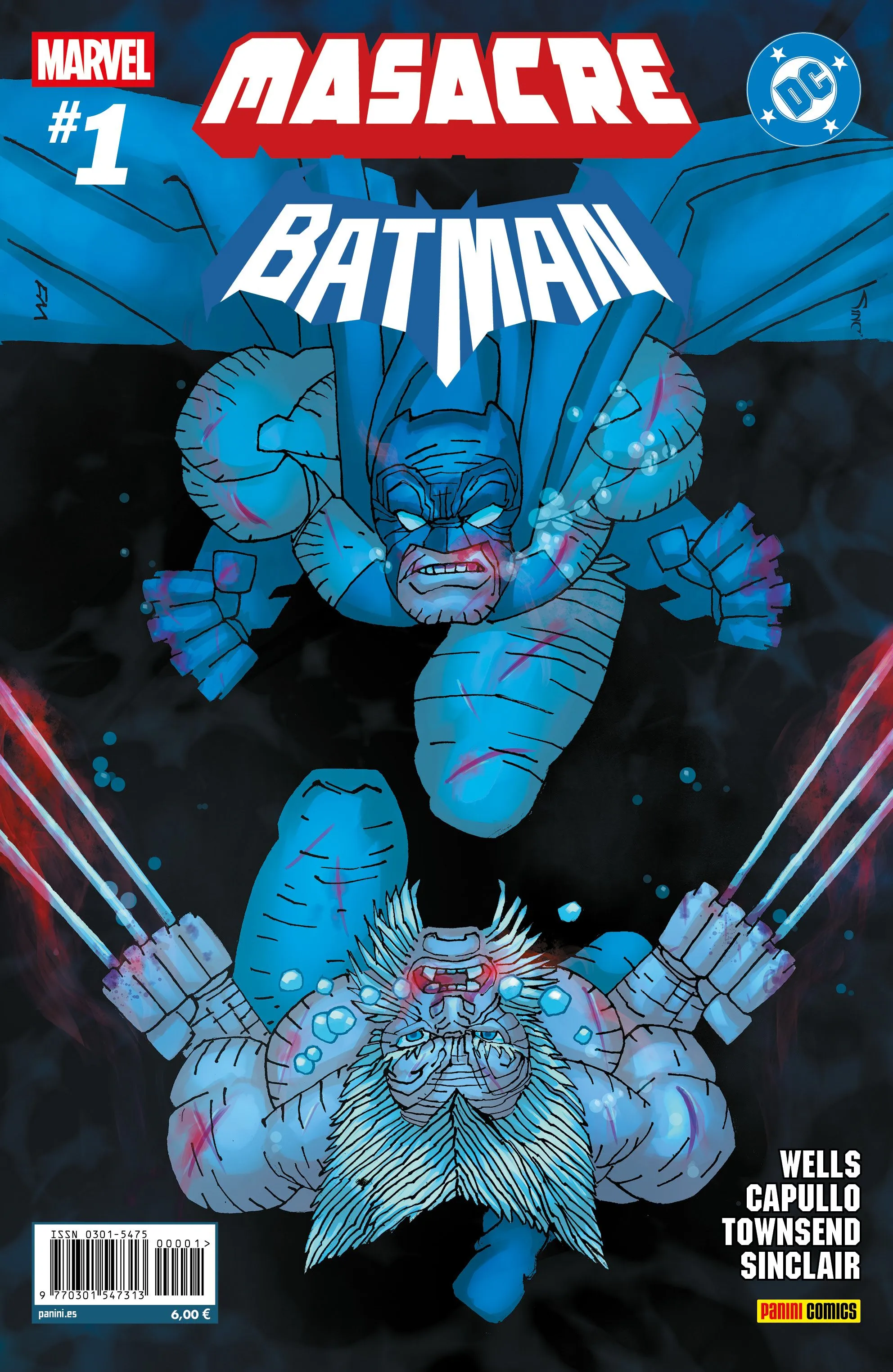 Masacre/batman N.1 (cover A - Miller) Marvel/dc