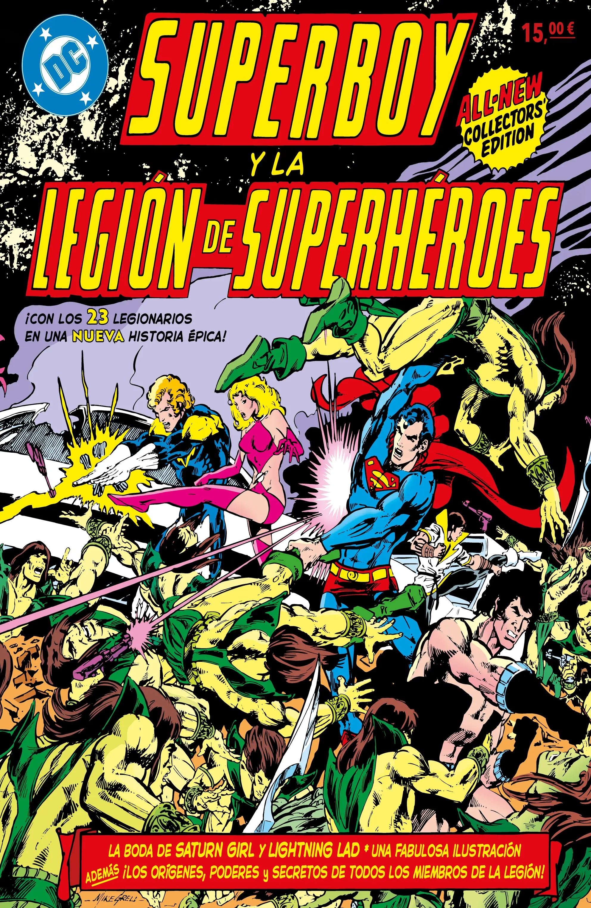 Superboy Y La Legion De Superheroes (DC Facsimil)
