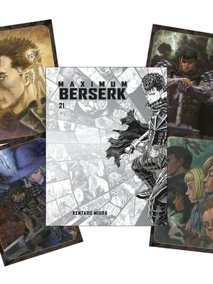 Berserk Maximum vol. 21 (Portada alternativa + 4 postales)