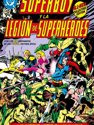 Superboy Y La Legion De Superheroes (DC Facsimil)